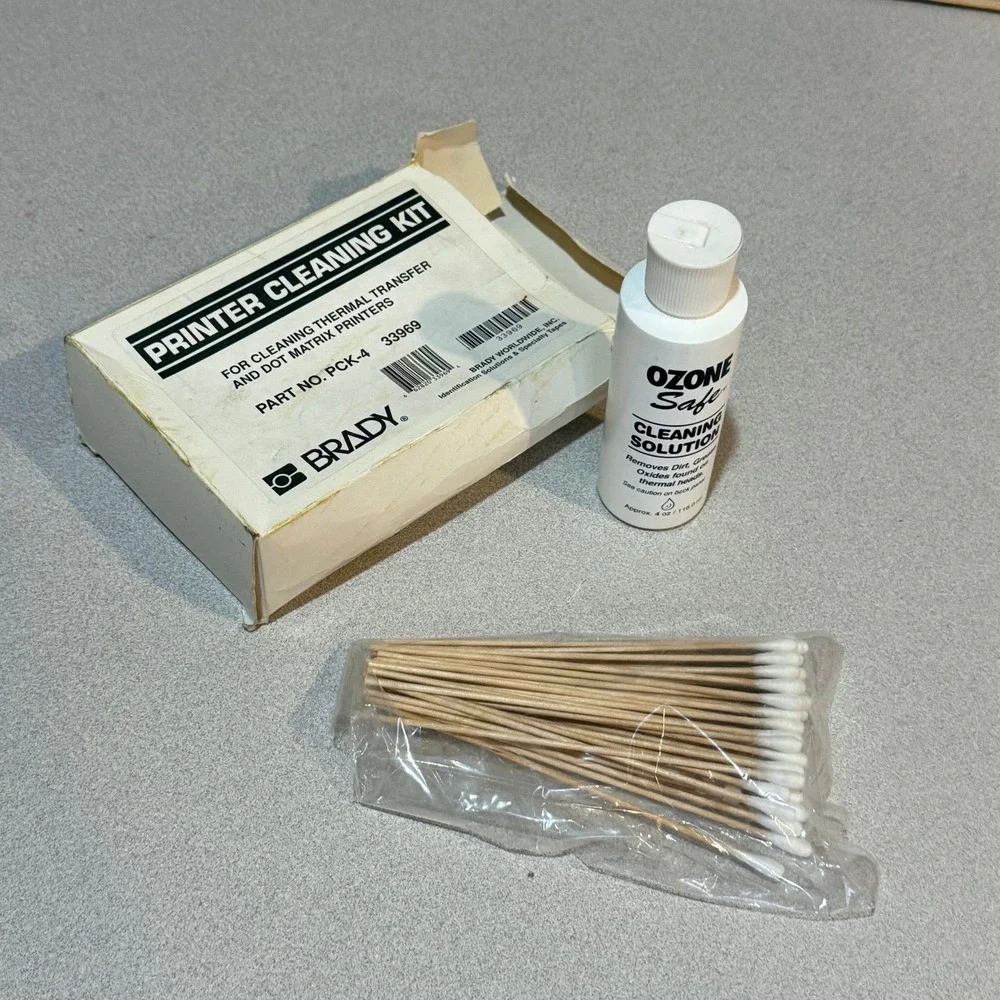 Brady 33969 Thermal Transfer and dot matrix‎ Printer Cleaning Kit 50% full